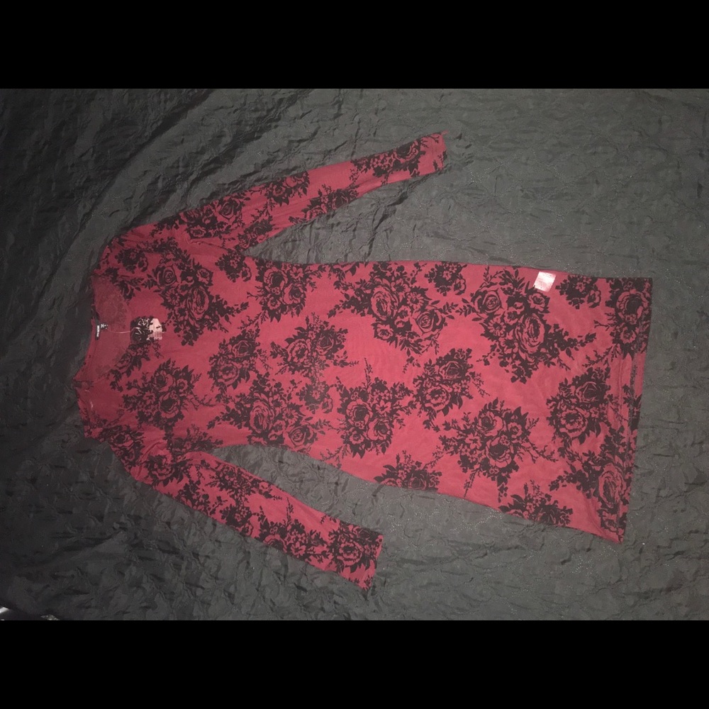 Floral print dress